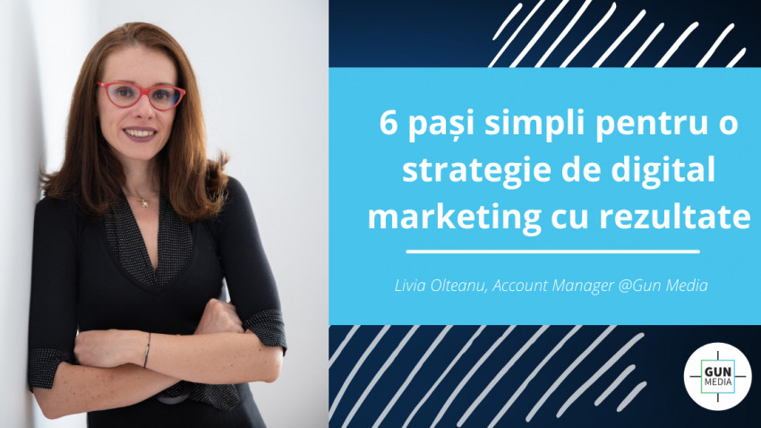 6 pași simpli pentru o strategie de digital marketing cu rezultate