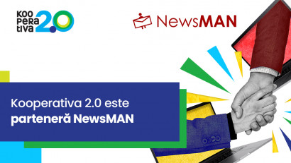Kooperativa 2.0 anunță parteneriatul cu platforma de email marketing&nbsp;NewsMAN