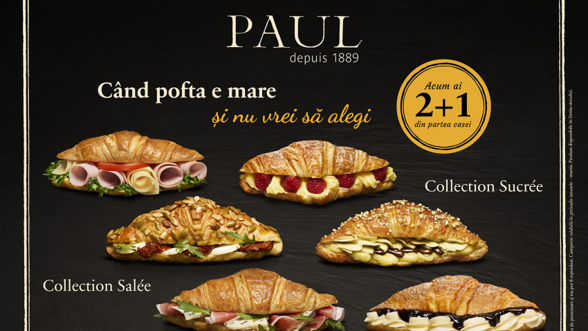 PAUL lansează două noi croissante de inspirație franțuzească, în ediție limitată