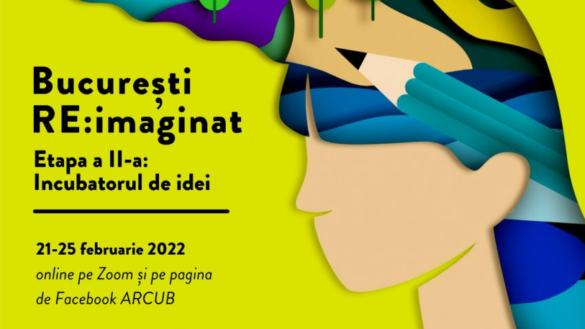 33 de idei de proiecte culturale pentru oraş intră în Incubatorul Burselor de idei „Bucureşti RE:imaginat”