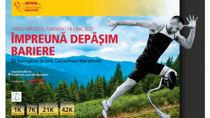 Cel mai spectaculos maraton caritabil din Rom&acirc;nia, DHL Carpathian Marathon powered by MPG revine cu forțe proaspete pe 18 iunie 2022