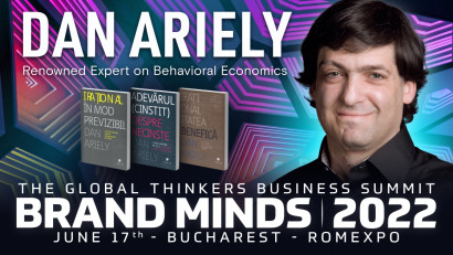 Renowned Behavioural Economics Expert DAN ARIELY&nbsp;has joined BRAND MINDS 2022,&nbsp;one of the top 5 largest business conferences in Europe