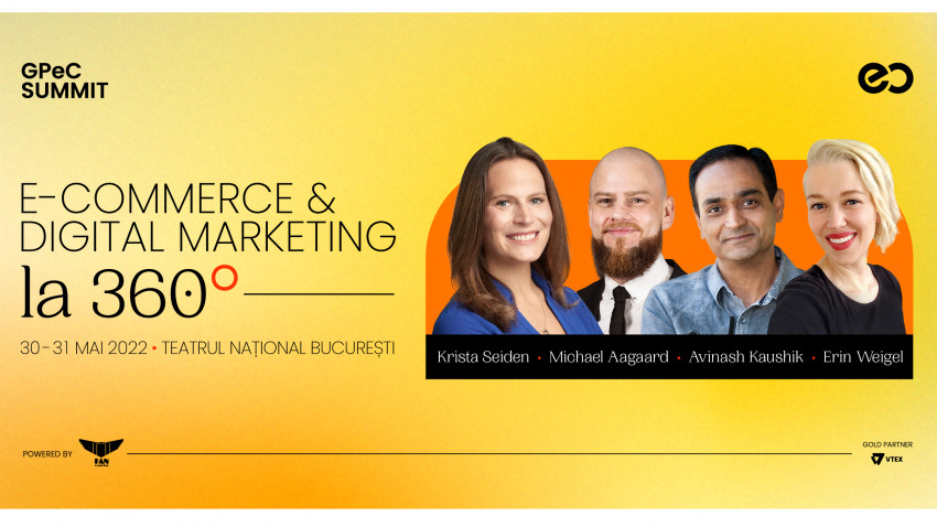 GPeC 2022: Start la înscrieri în Programul GPeC E-Commerce Proficiency și la evenimentul GPeC SUMMIT 30-31 Mai