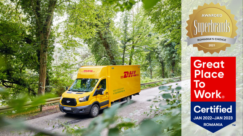 DHL Express România a fost distinsă cu trofeul Superbrand 2021 pentru a zecea oară consecutiv