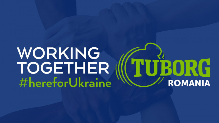 Tuborg România oferă locuri de muncă și cazare familiilor refugiate din Ucraina  