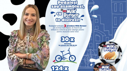 Milk Burger - Construiesti sau biciclesti, premii de la Supereroul Milk Burger primesti!