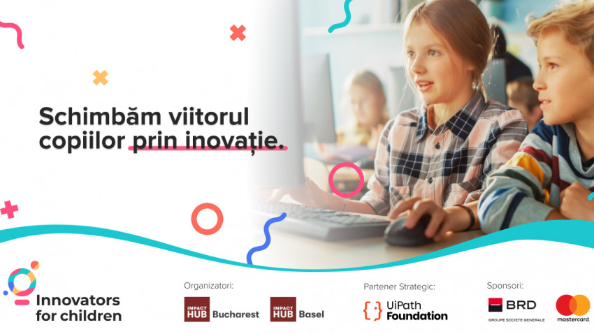 Accelerare și finanțare de 20.000 de euro pentru inovații tehnologice care îmbunătățesc viețile copiilor