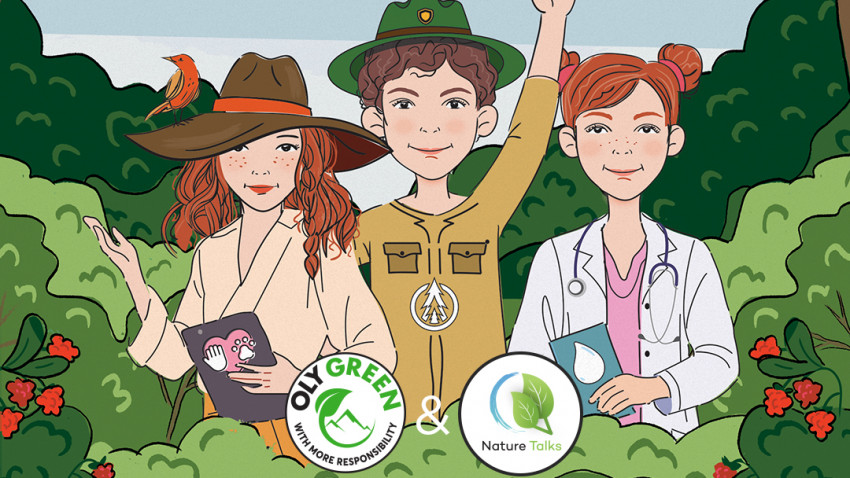 Olympus România și Asociația Nature Talks lansează proiectul de educație de mediu „Meserii de viitor – natura caută al tău ajutor”
