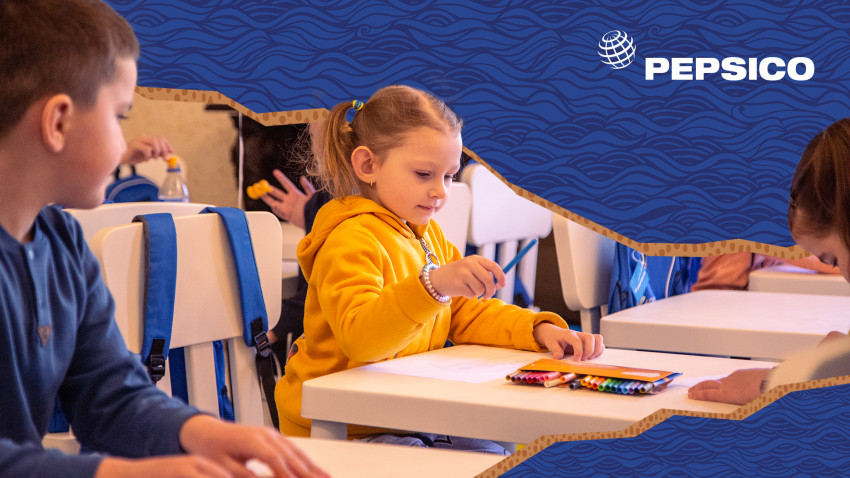 PepsiCo România, în parteneriat cu Asociația Școlilor Particulare, deschide un Centru Educațional pentru 150 de copii ucraineni