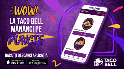 Taco Bell lansează un program de loializare dedicat clienților săi,&nbsp;&icirc;n cadrul propriei aplicații de mobil