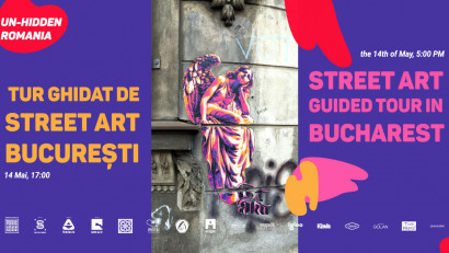 &Icirc;nscrie-te la turul ghidat Un-hidden și descoperă street art prin București