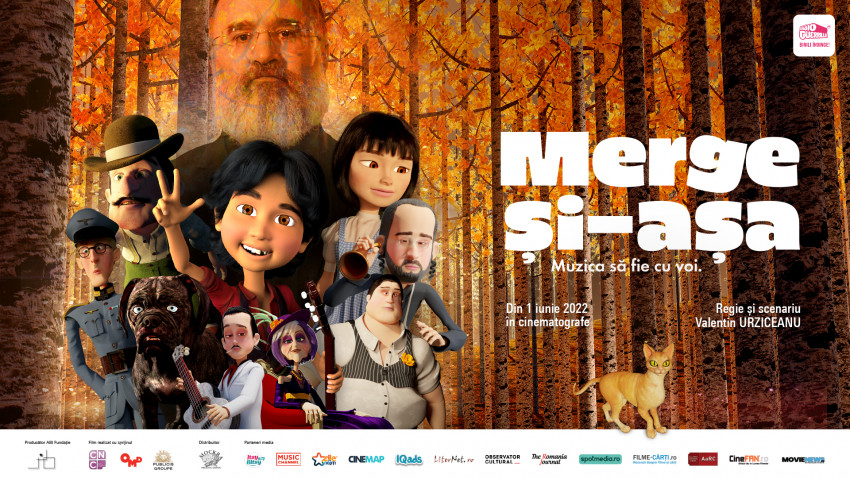 Filmul românesc de animație Merge și-așa va rula în 41 de orașe din țară. Animația va avea avanpremiere pe 1 și 2 iunie