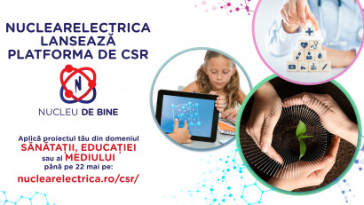 SN Nuclearelectrica SA lanseaza Platforma CSR &ldquo;Nucleu De Bine&rdquo;