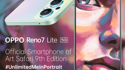 OPPO Reno7 Lite 5G, telefonul oficial Art Safari 9th Edition 2022