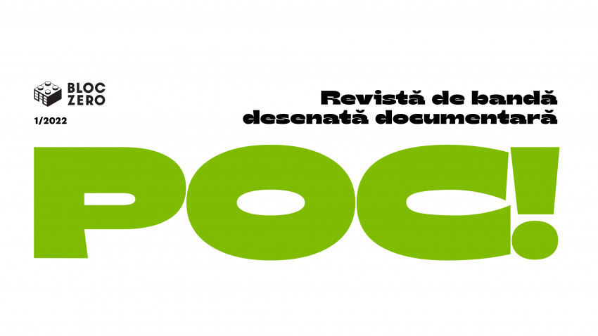 Lansare POC!, revistă de bandă desenată documentară