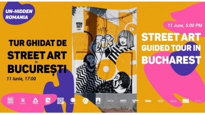 &Icirc;nscrie-te la turul ghidat 2/2022 Un-hidden și descoperă street art prin București