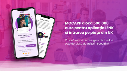 MOCAPP alocă 500.000 euro pentru aplicația L!NK și intrarea pe piața din UK