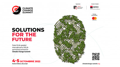 Rom&acirc;nia va găzdui pe 4 și 5 octombrie Climate Change Summit, eveniment regional de referință dedicat soluțiilor la schimbările climatice