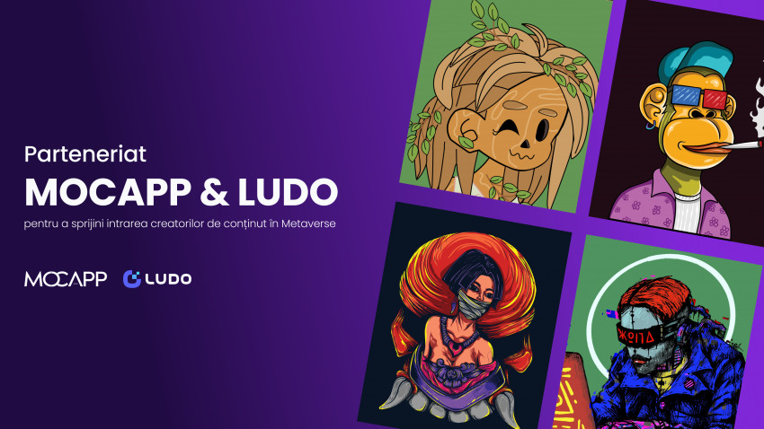 MOCAPP dezvoltă un parteneriat cu Ludo.com pentru a sprijini creatorii de artă și conținut digital să intre în Metaverse