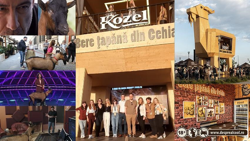 Cheil | Centrade semnează cea mai țapănă lansare pentru Berea Kozel din portofoliul Ursus Breweries