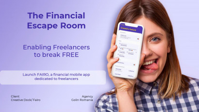 [CaseStudy] The Financial Escape Room: Enabling Freelancers to break FREE // Golin