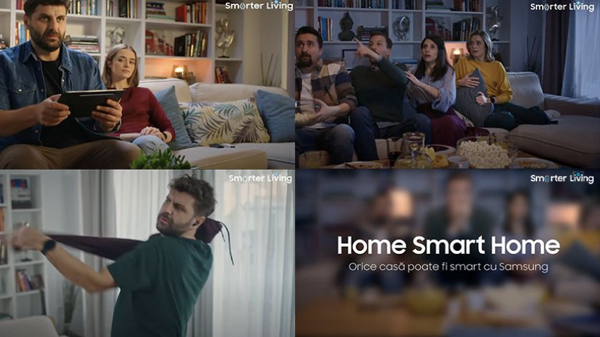Cheil | Centrade prezintă ecosistemul inteligent Samsung Smarter Living prin campania Home Smart Home
