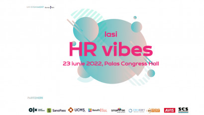 Pe 23 iunie 2022, specialiștii de resurse umane se reunesc la Iași HR VIBES, pentru a transformarea departamentului de HR