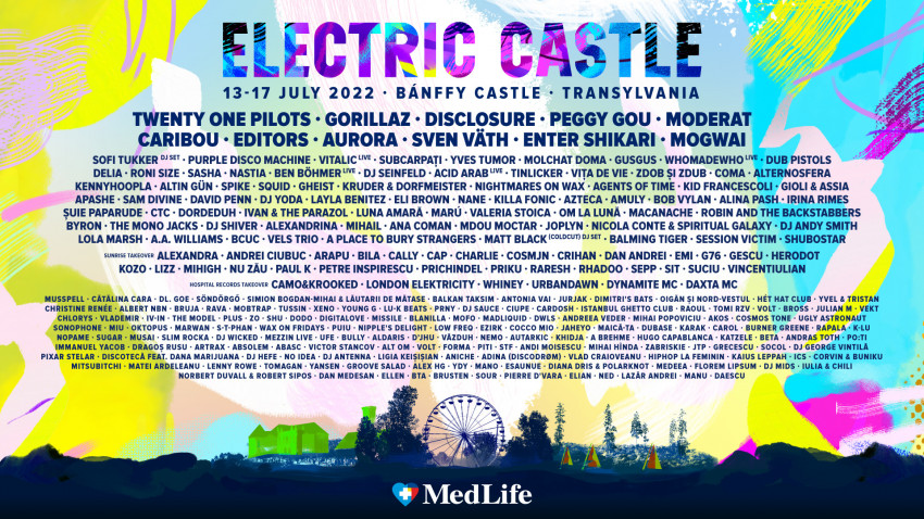 MedLife este partenerul tău de festival la Electric Castle 2022 și are grijă de starea ta de bine