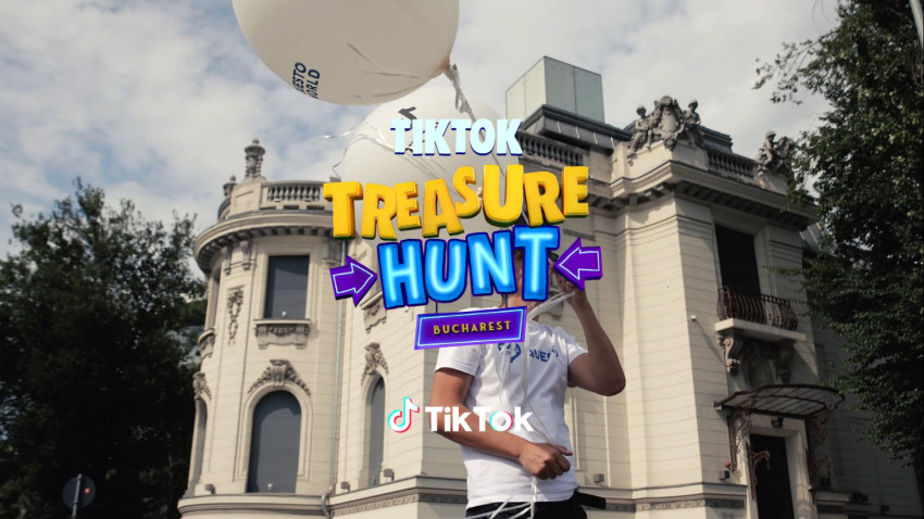 Explorarea orașului a căpătat noi dimensiuni, cu sute de mii de urmăritori live și alte sute de participanți prezenți la lansarea TikTok Bucharest Treasure Hunt din Questo