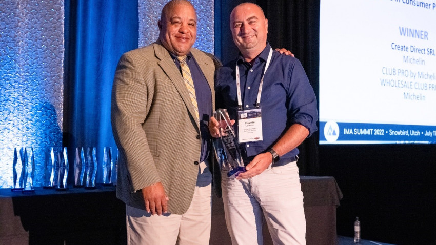 Create Direct câștigă la IMA Summit Awards din SUA premiul „Excellence in Consumer Promotion” pentru programele de cashback multi-country dezvoltate pentru Michelin