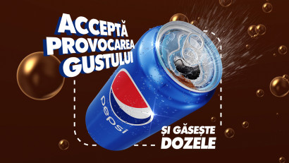 Pepsi invită oamenii să accepte provocarea gustului &icirc;ntr-o experiență senzorială digitală