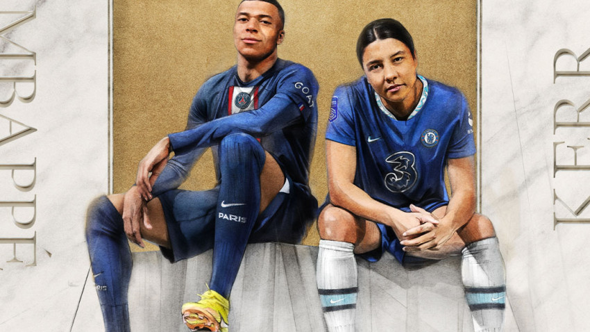 EA SPORTS™ dezvăluie coperta FIFA 23, cu Kylian Mbappé și Sam Kerr