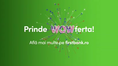 First Bank - Prinde WOWferta de 4th of July la Pachetul de Cont Curent pentru afacerea ta