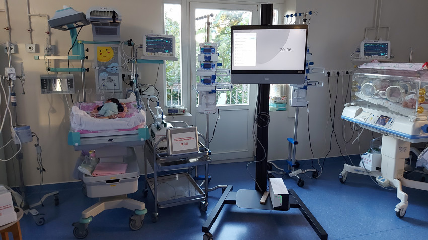 Fundația Vodafone România a investit 800.000 de lei în modernizarea Secției de Neonatologie a Spitalului Județean Mureș