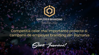 Start &icirc;nscrieri la Employer Branding Awards 2022