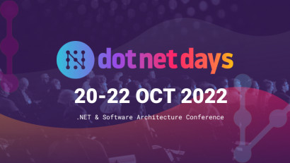 Dotnetdays, una dintre cele mai mari conferințe de .NET din Rom&acirc;nia revine &icirc;n format fizic &icirc;ntre 20 - 22 Octombrie 2022