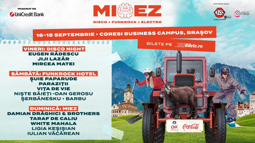 MIEZ, festivalul 100% românesc revine toamna aceasta la Brasov