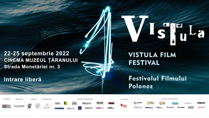 8 producții de succes poloneze la prima ediție în România a VISTULA FILM FESTIVAL – Festivalul Filmului Polonez ce debutează astăzi, 22 septembrie, la Cinema Muzeul Țăranului din București