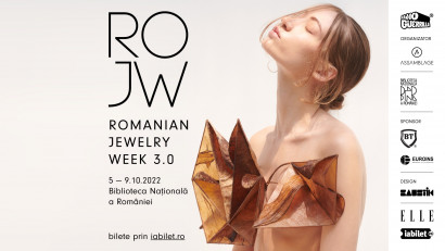 Romanian Jewelry Week 3.0&nbsp; - 190 designeri de bijuterie contemporană,&nbsp;9 expoziții colective, 6 locații culturale din București