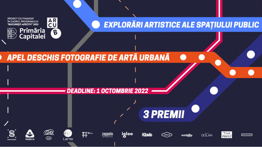 Proiectul Explorări artistice ale spațiului public începe cu un apel deschis pentru fotografii de artă urbană, ateliere creative și tururi ghidate