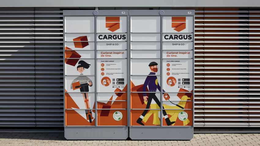 Cargus lansează în România propria rețea de lockere și va investi 40 de milioane de euro în extinderea ei, în următorii doi ani și jumătate
