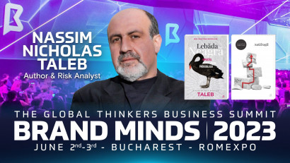 Nassim Taleb, creator of the Black Swan Event theory has joined BRAND MINDS 2023