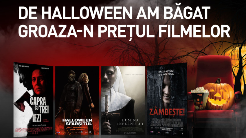 Spiritul Halloween se trăiește din plin la Cinema City
