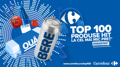 Carrefour - Top 100 produse hit | Key visual