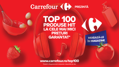 Carrefour - Top 100 produse hit | OOH