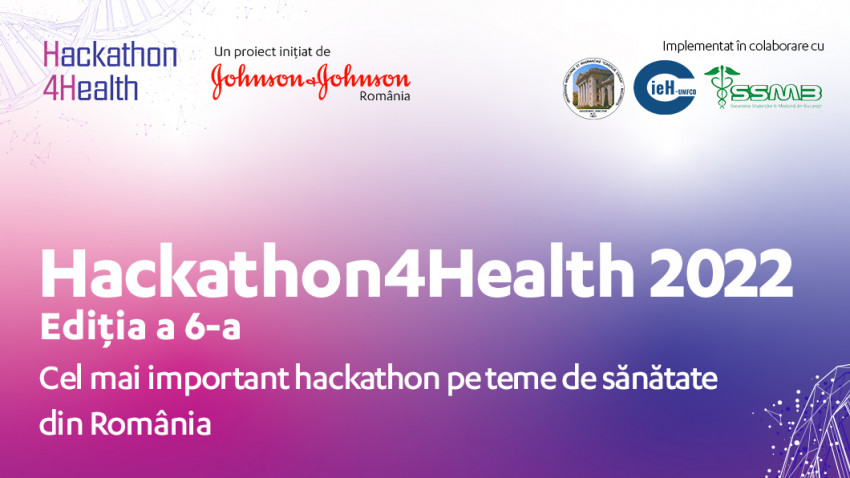 Johnson & Johnson România dă startul înscrierilor pentru Hackathon4Health 2022