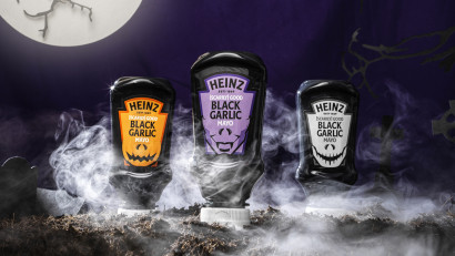 Heinz lansează maioneza cu usturoi negru, ediție limitată de Halloween