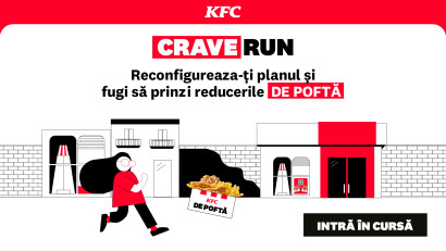 KFC - Reconfigureaza-ti planul si fugi sa prinzi reducerile DE POFTA