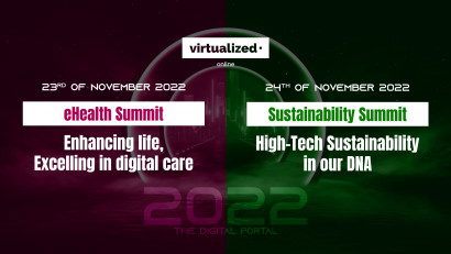 &Icirc;ncepe o nouă serie de expo-conferințe online Virtualized.&nbsp;Ecosisteme de sănătate și tehnologie durabilă, &icirc;n dezbateri, la summit-urile Virtualized din noiembrie 2022