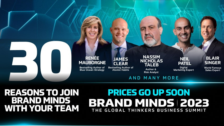 30 reasons to bring your team to BRAND MINDS